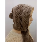 Ombre kapucnis sál NAKO Ombre fonalból