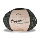 Rellana Organic Merino Tweed fonal 15 Éjszaka