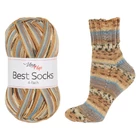 Vlna-Hep Best Socks fonal 7381 Szántóföld
