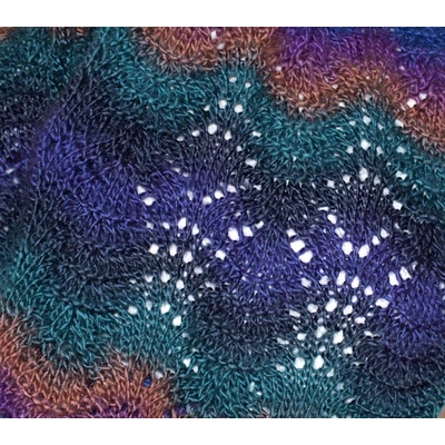 Szüret nyakmelegítő - minta VALS fonalból