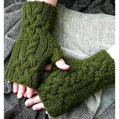 Trenza Mitts kesztyű mintafordítás - ingyenes minta magyarul