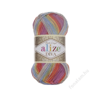 Alize Diva Batik fonal 3242 Jókedv