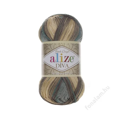 Alize Diva Batik fonal 3307 Boldizsár