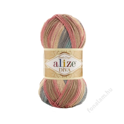 Alize Diva Batik fonal 7399 Karina