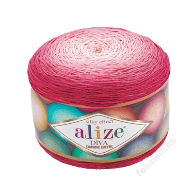 Alize Diva Ombre Batik fonal 7367 Rózsa