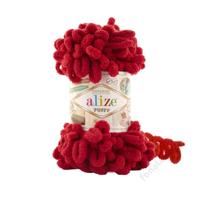 Alize Puffy fonal 106 Tulipán