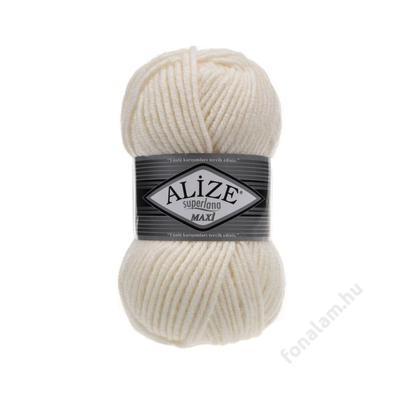 Alize Superlana Maxi fonal 62 Lágy krém