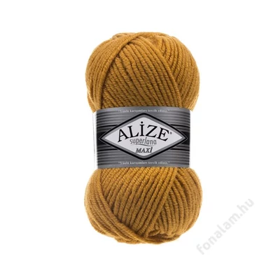 Alize Superlana Maxi fonal 02 Mustár