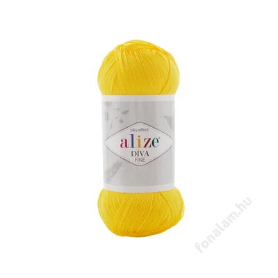 Alize Diva Fine fonal 110 Citrom
