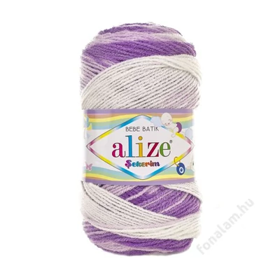 Alize Sekerim Bebe Batik fonal 7254 Ibolyka