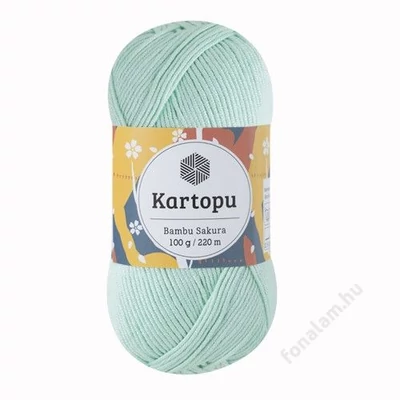 Kartopu Bambu Sakura fonal K507 Menta