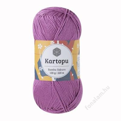 Kartopu Bambu Sakura fonal K735 Mályva