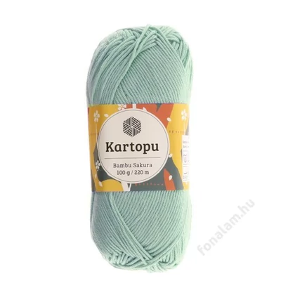 Kartopu Bambu Sakura fonal K1505 Tengerszem