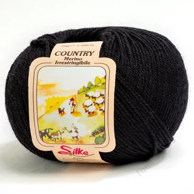 Silke Country fonal 200 Éjsötét