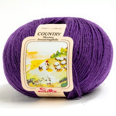 Silke Country fonal 64 Püspöklila