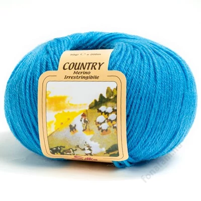 Silke Country fonal 814 Egyiptomi kék