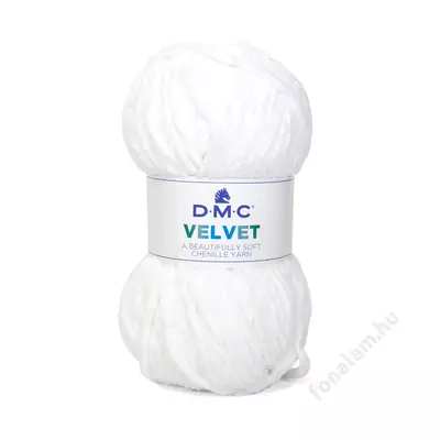 DMC Velvet fonal 002 Hó