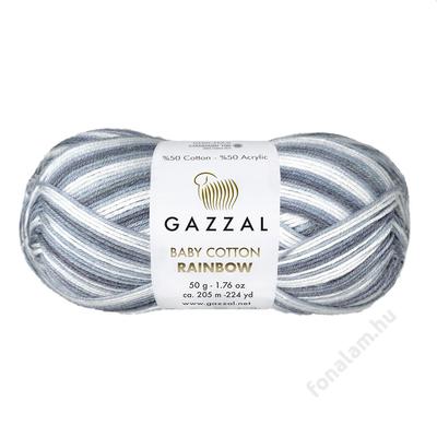 Gazzal Baby Cotton Rainbow fonal 476 Havas hegy