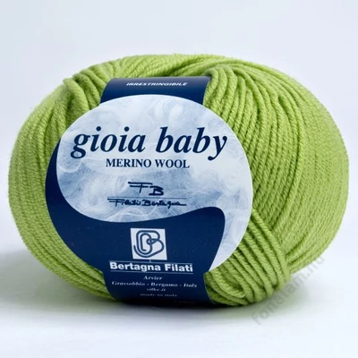 Gioia Baby merinó fonal 9164 Lime