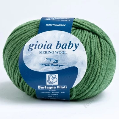Gioia Baby merinó fonal 9165 Fű