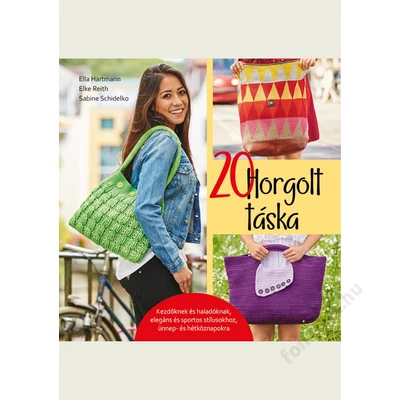 20 Horgolt táska könyv