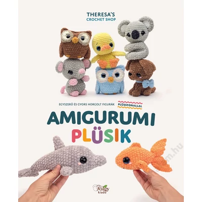 Amigurumi plüsik könyv