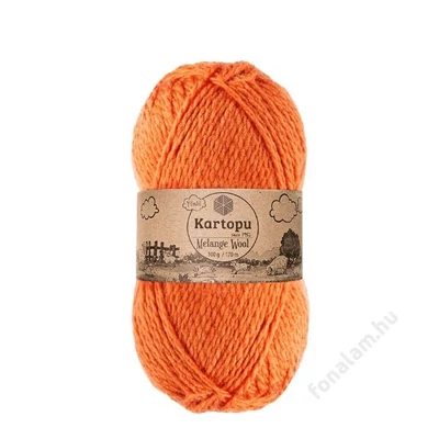 Kartopu_Melange_Wool_fonal_K1210_Aárgarépa