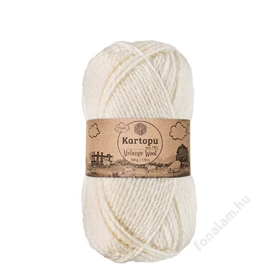 Kartopu_Melange_Wool_fonal_K013_Madártej