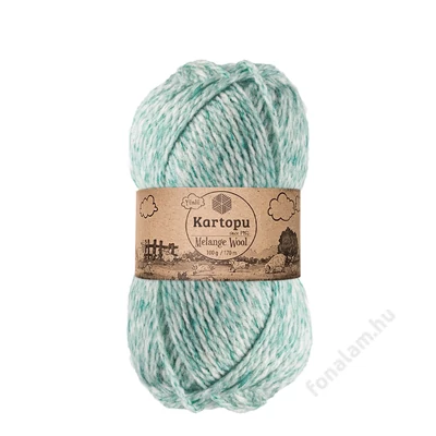 Kartopu_Melange_Wool_fonal_K9000_Jade