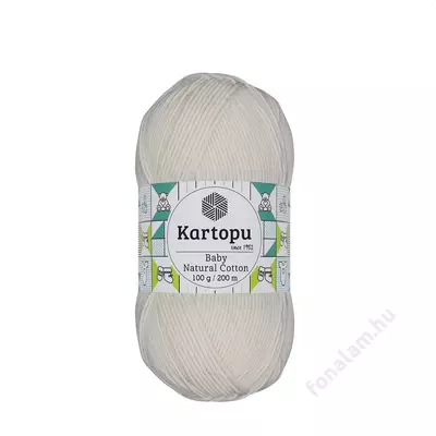 Kartopu Baby Natural Cotton fonal K011 Tejföl
