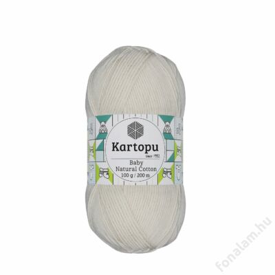 Kartopu Baby Natural Cotton fonal K011 Tejföl