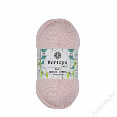 Kartopu Baby Natural Cotton fonal K1562 Babarózsaszín