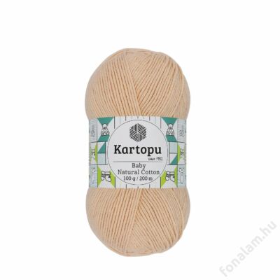 Kartopu Baby Natural Cotton fonal K227 Hamvas barack