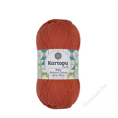 Kartopu Baby Natural Cotton fonal K269 Tégla