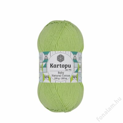 Kartopu Baby Natural Cotton fonal K389 Zöldalma