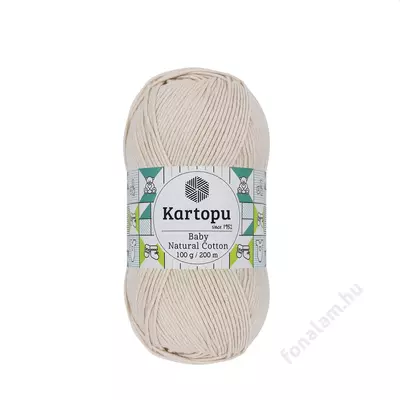 Kartopu Baby Natural Cotton fonal K793 Bézs