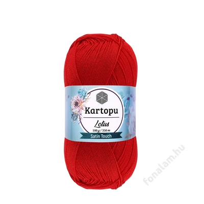 Kartopu Lotus fonal K165 Pipacs