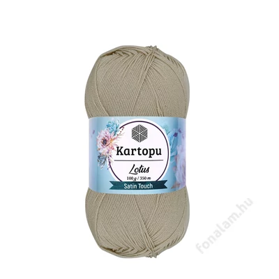 Kartopu Lotus fonal K861 Drapp