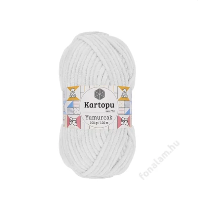Kartopu Yumurcak fonal K010 Hó