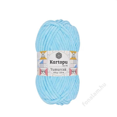 Kartopu Yumurcak fonal K516 Világos türkiz