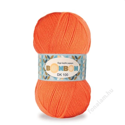 Nako Bonbon DK 100 fonal 98212 Narancs-10 dkg