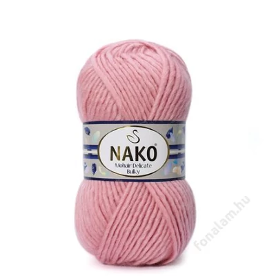 NAKO Mohair Delicate Bulky fonal 10325 Rózsa