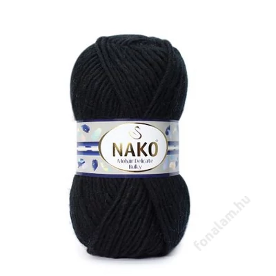 NAKO Mohair Delicate Bulky fonal 217 Korom