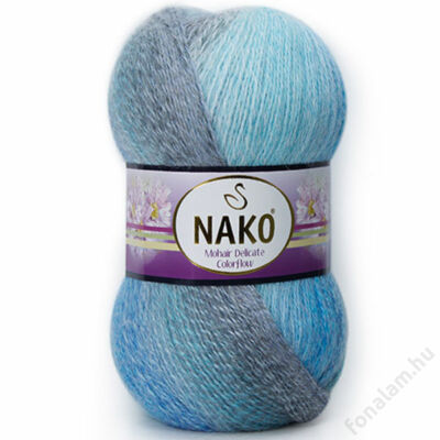 Nako Mohair Delicate Colorflow fonal 28084 Örvény