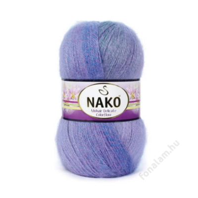 Nako Mohair Delicate Colorflow fonal 28138 Violetta