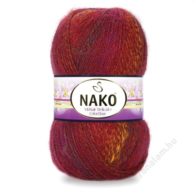 Nako Mohair Delicate Colorflow fonal 7131 Október