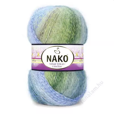 Nako Mohair Delicate Colorflow fonal 7248 Árvácska