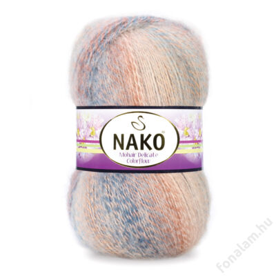 Nako Mohair Delicate Colorflow fonal 75717 Patak part