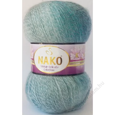 Nako Mohair Delicate Colorflow fonal 28080 Óceán
