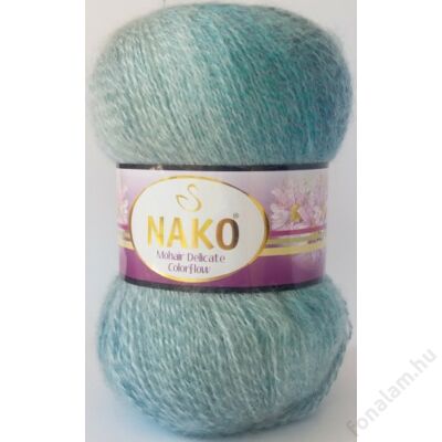 Nako Mohair Delicate Colorflow fonal 28080 Óceán